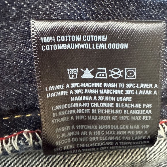 Agave‎ Copper Jeans Mens 40 Blue Relaxed Straight Waterman Humboldt Vintaged USA - Picture 6 of 12